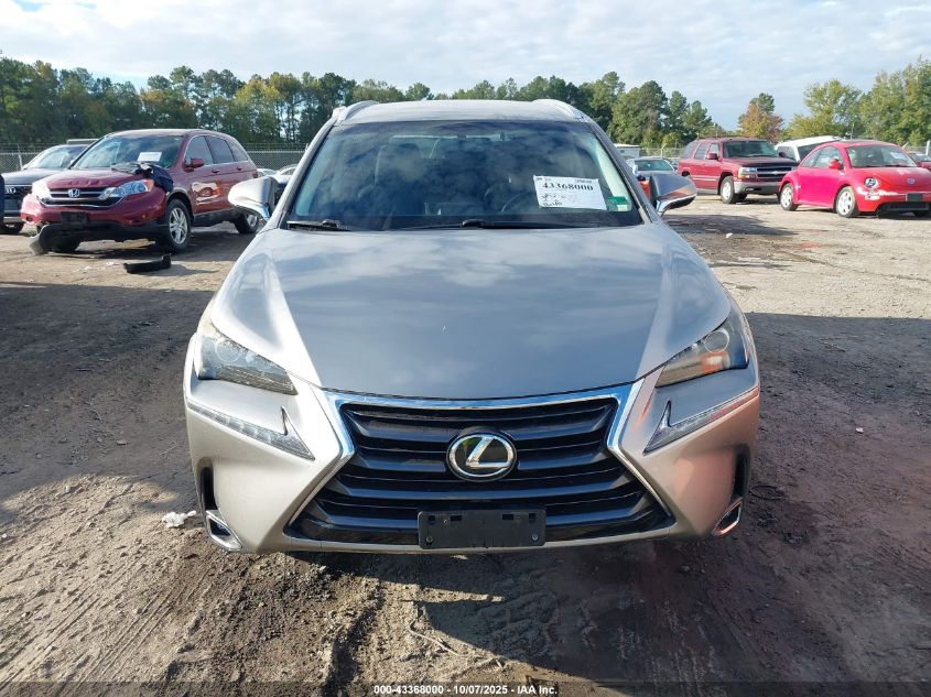 2015 Lexus Nx 200T VIN: JTJYARBZ2F2000432 Lot: 43368000