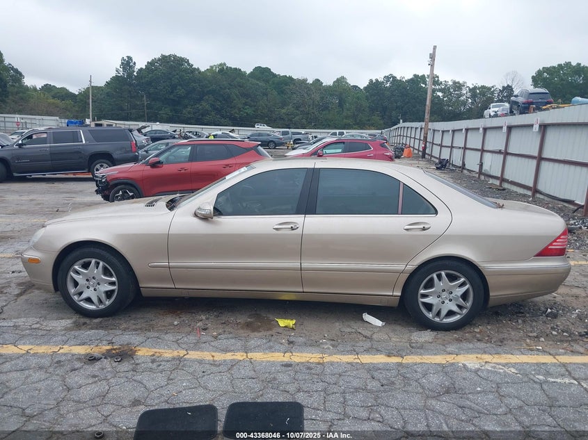 2003 Mercedes-Benz S 500 VIN: WDBNG75J23A317030 Lot: 43368046