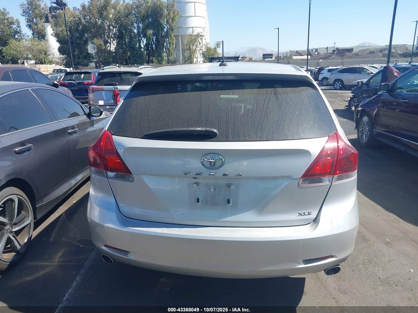2013 TOYOTA VENZA XLE V6 4T3ZK3BB9DU055579