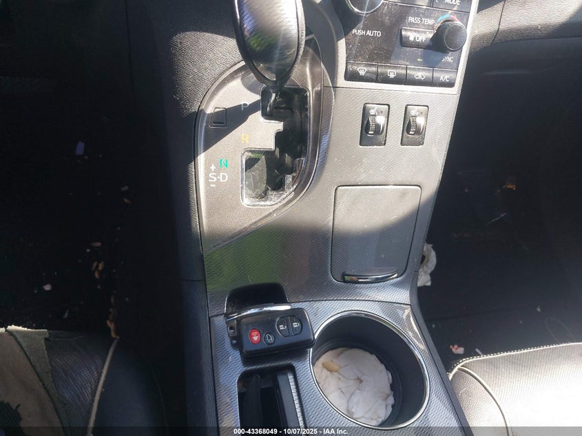 2013 TOYOTA VENZA XLE V6 4T3ZK3BB9DU055579