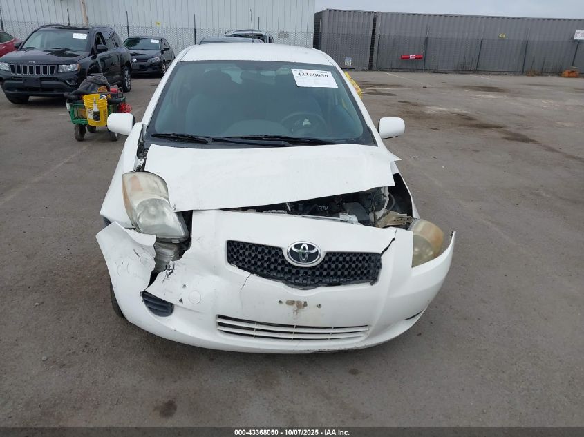 2007 Toyota Yaris VIN: JTDJT923275073102 Lot: 43368050