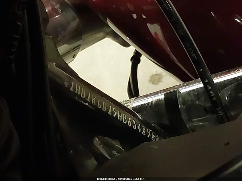 2017 Harley-Davidson Fltru VIN: 1HD1KGD19HB634898 Lot: 43368051