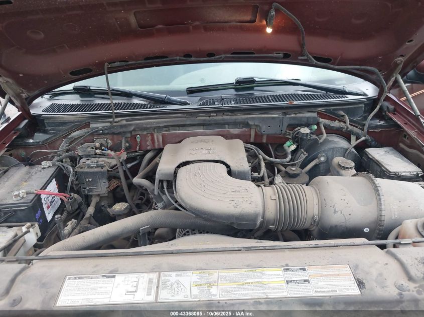 2000 Ford F-150 Lariat/Work Series/Xl/Xlt VIN: 1FTRX17W1YKB10509 Lot: 43368085