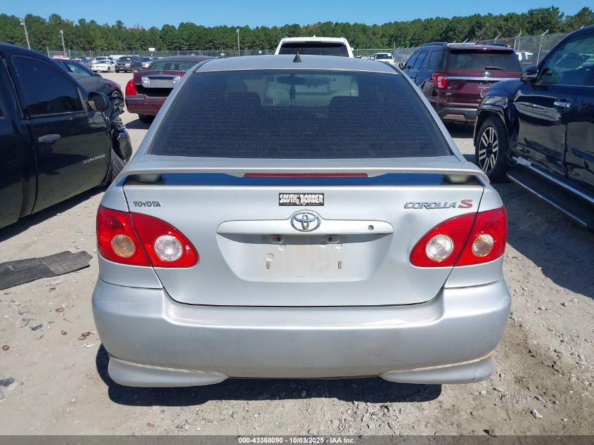 2008 Toyota Corolla S VIN: 2T1BR32E88C877748 Lot: 43368090
