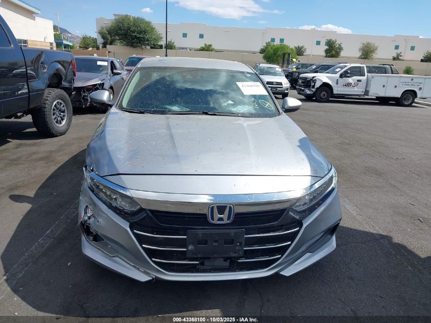 2021 Honda Accord Hybrid VIN: 1HGCV3F12MA018405 Lot: 43368100
