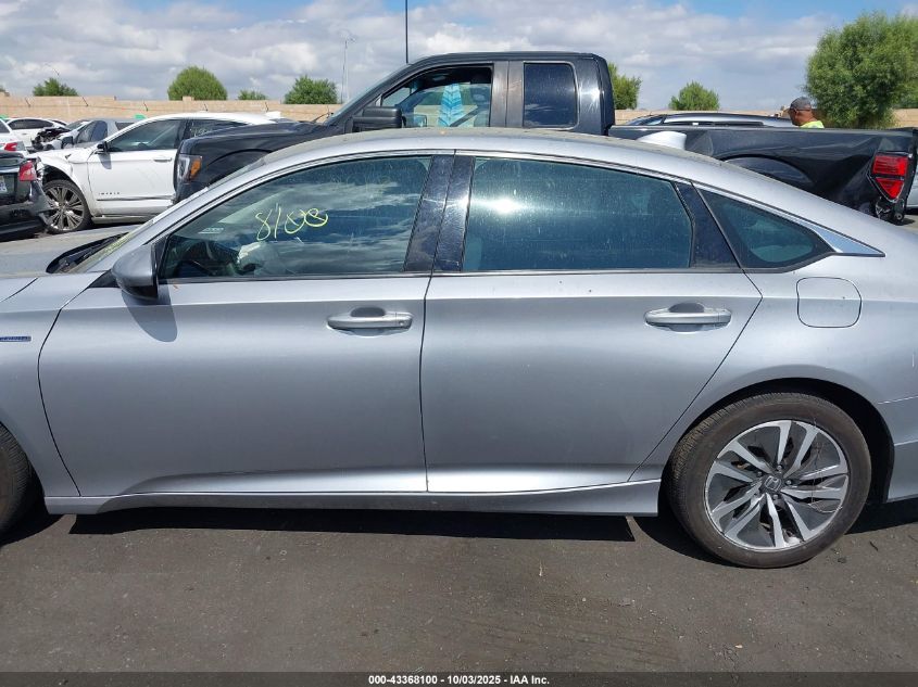 2021 Honda Accord Hybrid VIN: 1HGCV3F12MA018405 Lot: 43368100