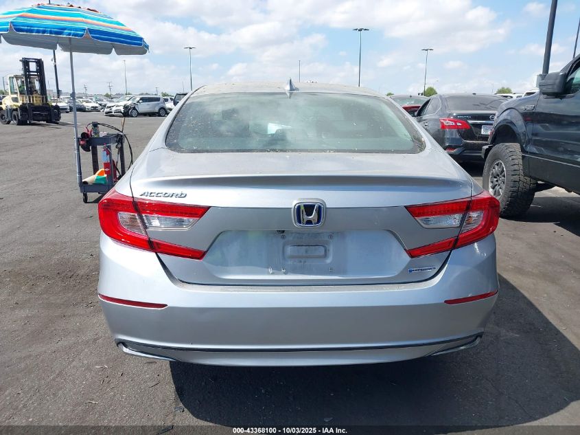 2021 Honda Accord Hybrid VIN: 1HGCV3F12MA018405 Lot: 43368100