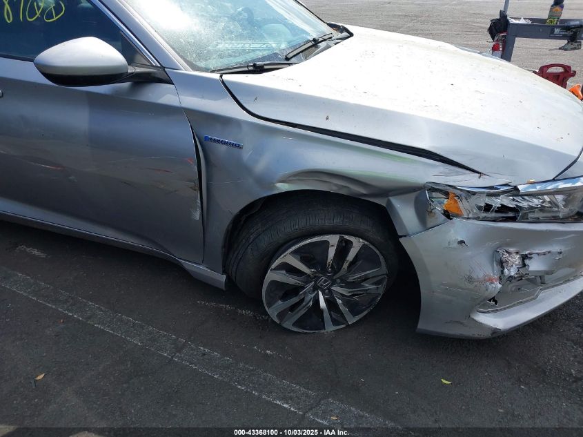 2021 Honda Accord Hybrid VIN: 1HGCV3F12MA018405 Lot: 43368100