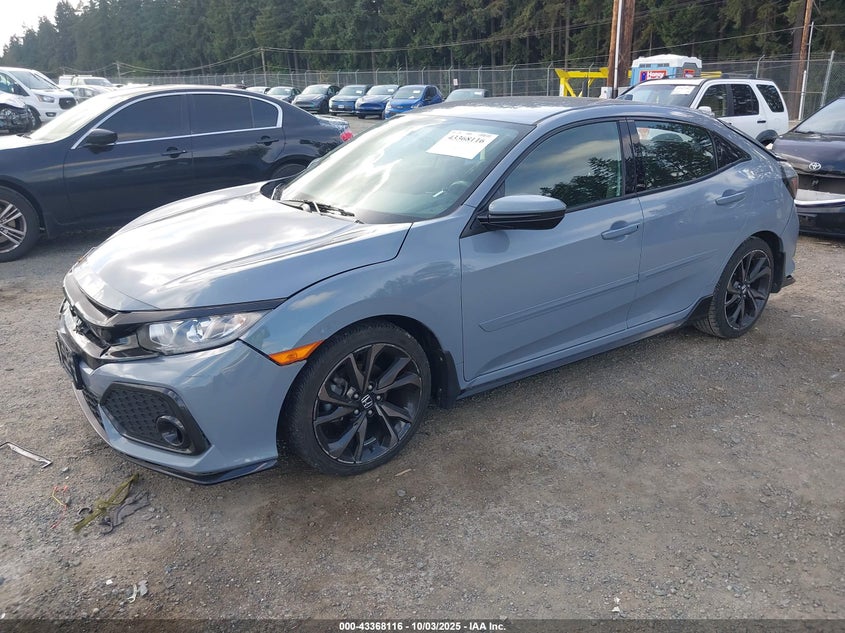 2018 HONDA CIVIC SPORT - SHHFK7G4XJU232662