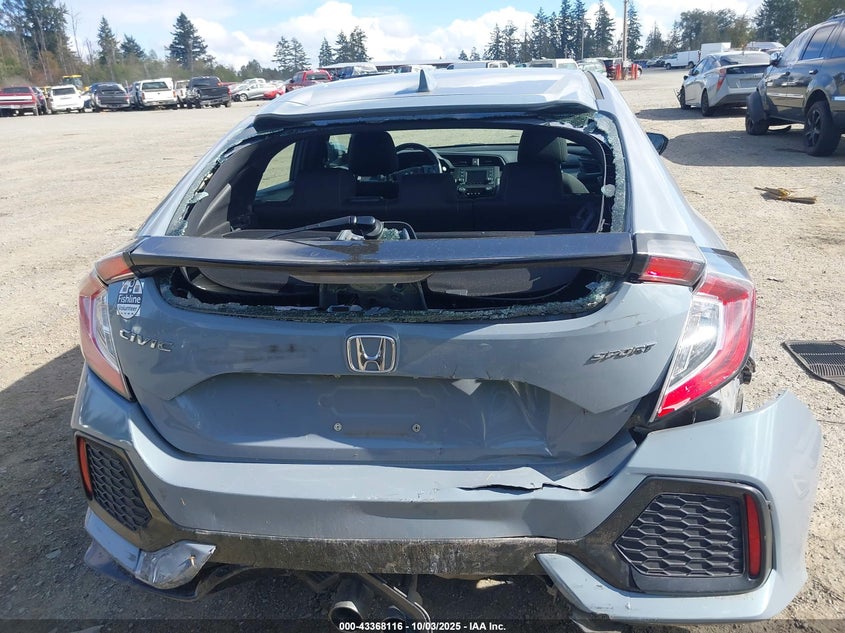 2018 HONDA CIVIC SPORT - SHHFK7G4XJU232662