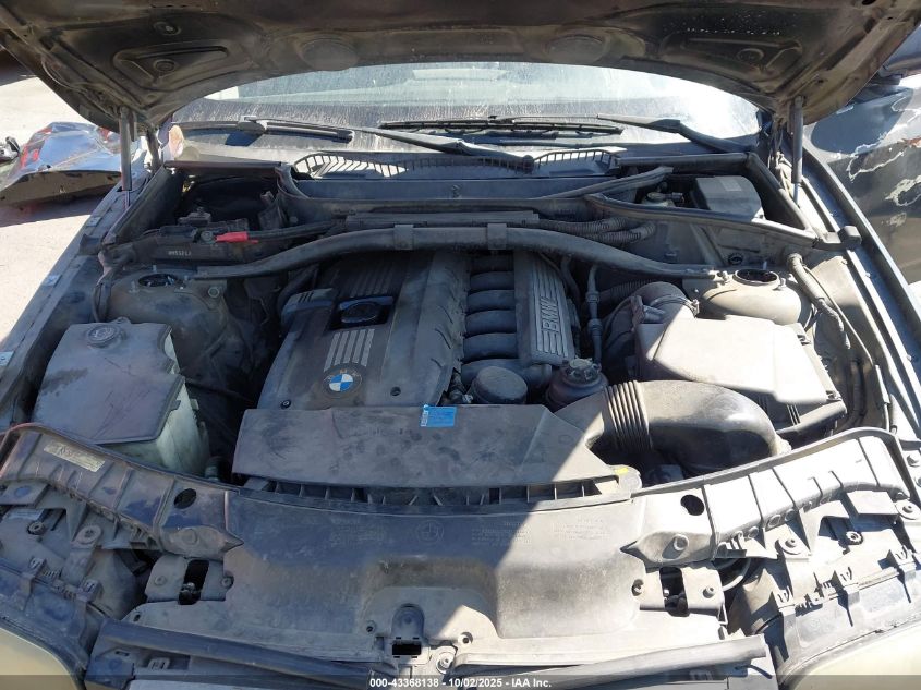 2008 BMW X3 3.0Si VIN: WBXPC93478WJ03386 Lot: 43368138