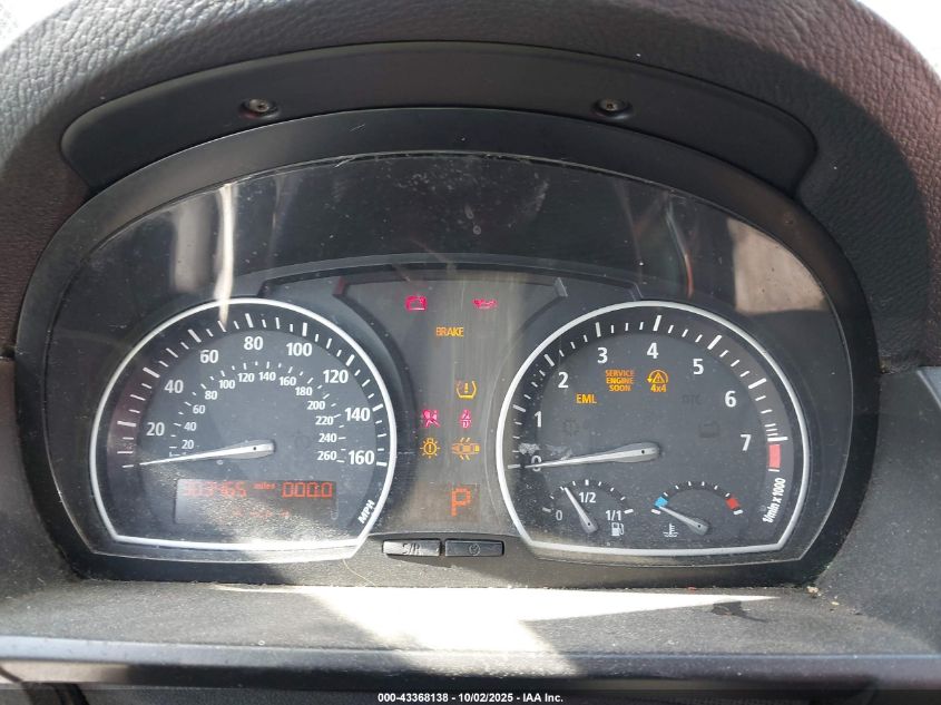 2008 BMW X3 3.0Si VIN: WBXPC93478WJ03386 Lot: 43368138