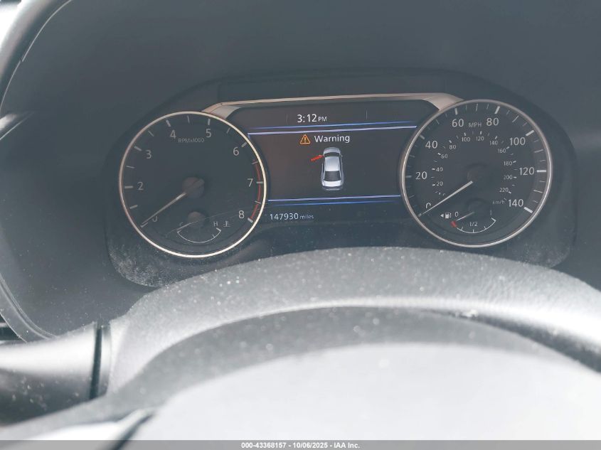 2020 Nissan Altima Sl Fwd VIN: 1N4BL4EV8LC151768 Lot: 43368157