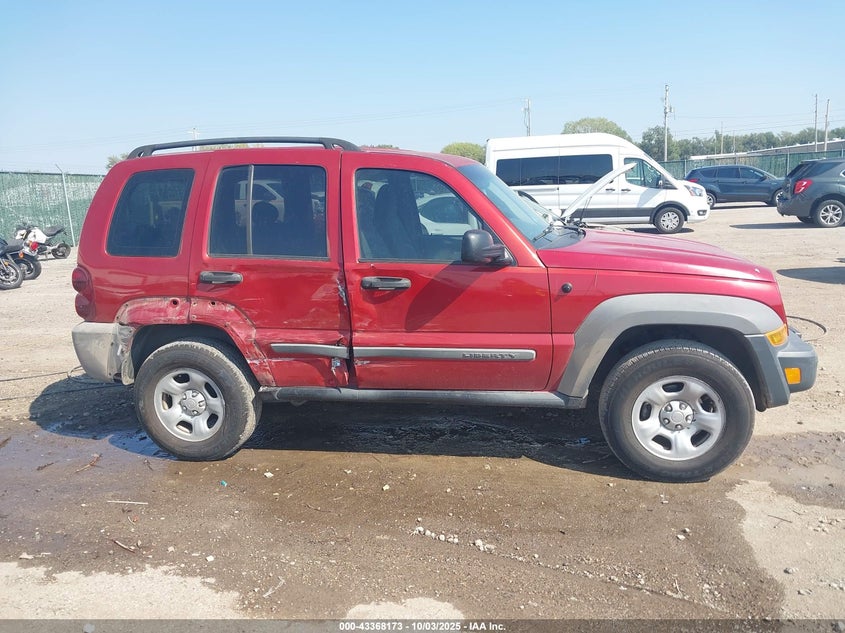 2006 Jeep Liberty Sport VIN: 1J4GK48K06W158540 Lot: 43368173