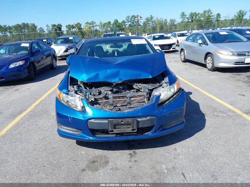 2012 Honda Civic Lx VIN: 2HGFG3B56CH543418 Lot: 43368186