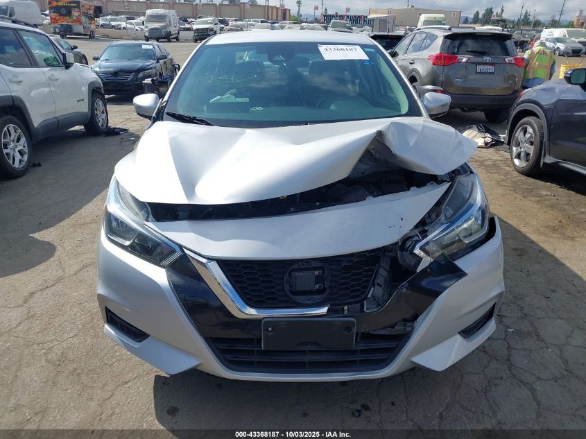 2020 Nissan Versa Sv Xtronic Cvt VIN: 3N1CN8EV2LL892800 Lot: 43368187