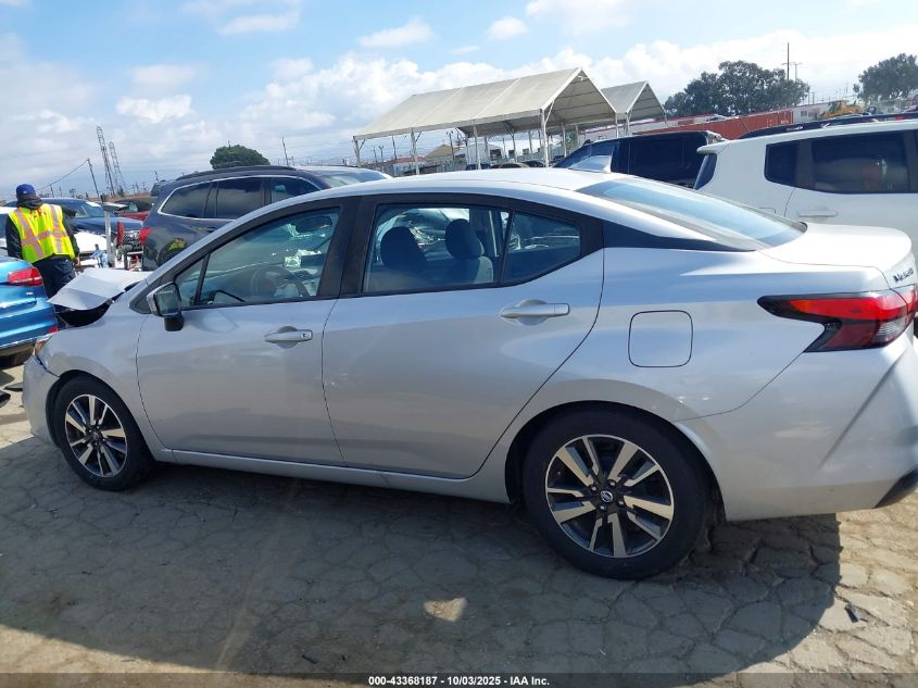 2020 Nissan Versa Sv Xtronic Cvt VIN: 3N1CN8EV2LL892800 Lot: 43368187