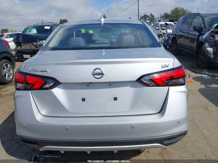 2020 Nissan Versa Sv Xtronic Cvt VIN: 3N1CN8EV2LL892800 Lot: 43368187