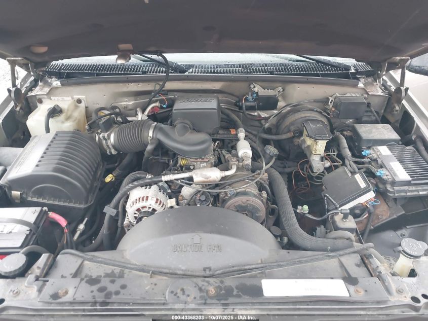 1999 Chevrolet Tahoe Ls VIN: 1GNEK13RXXJ374207 Lot: 43368203