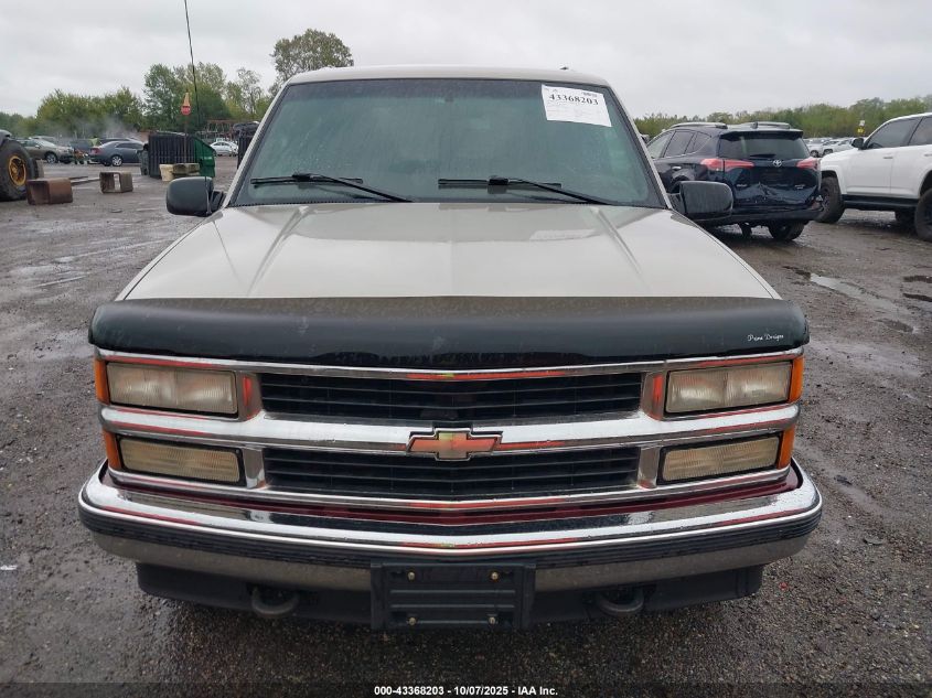 1999 Chevrolet Tahoe Ls VIN: 1GNEK13RXXJ374207 Lot: 43368203