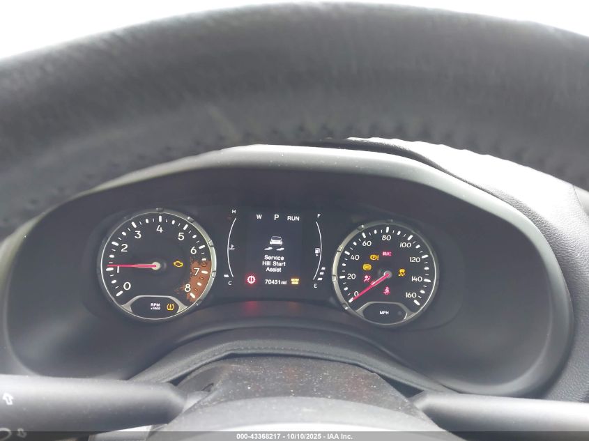 2018 Jeep Renegade Altitude 4X4 VIN: ZACCJBBB6JPJ12783 Lot: 43368217