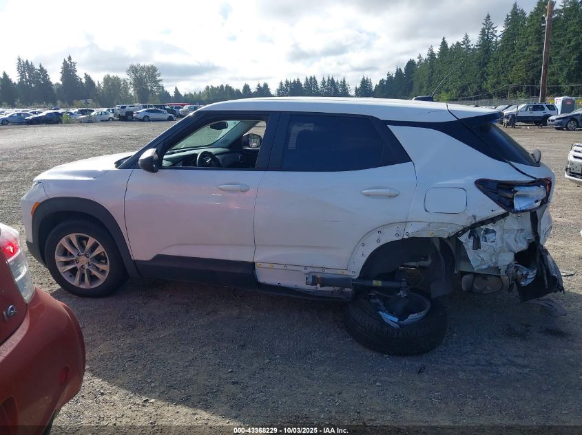 2021 Chevrolet Trailblazer Fwd Ls VIN: KL79MMS2XMB163473 Lot: 43368229