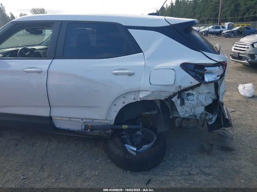 2021 Chevrolet Trailblazer Fwd Ls VIN: KL79MMS2XMB163473 Lot: 43368229