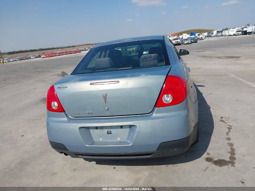 2009 Pontiac G6 New Se VIN: 1G2ZJ57B294247460 Lot: 43368234