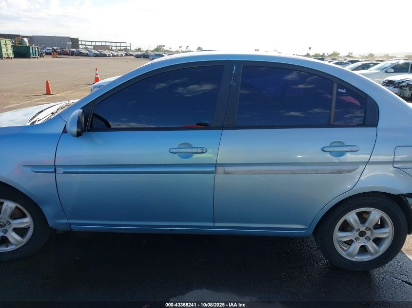 2006 Hyundai Accent Gls VIN: KMHCN46C66U050356 Lot: 43368241