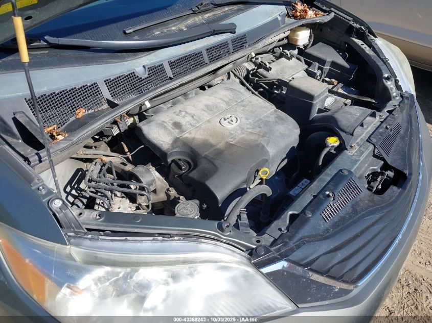 2013 Toyota Sienna Le V6 8 Passenger VIN: 5TDKK3DC9DS325855 Lot: 43368243