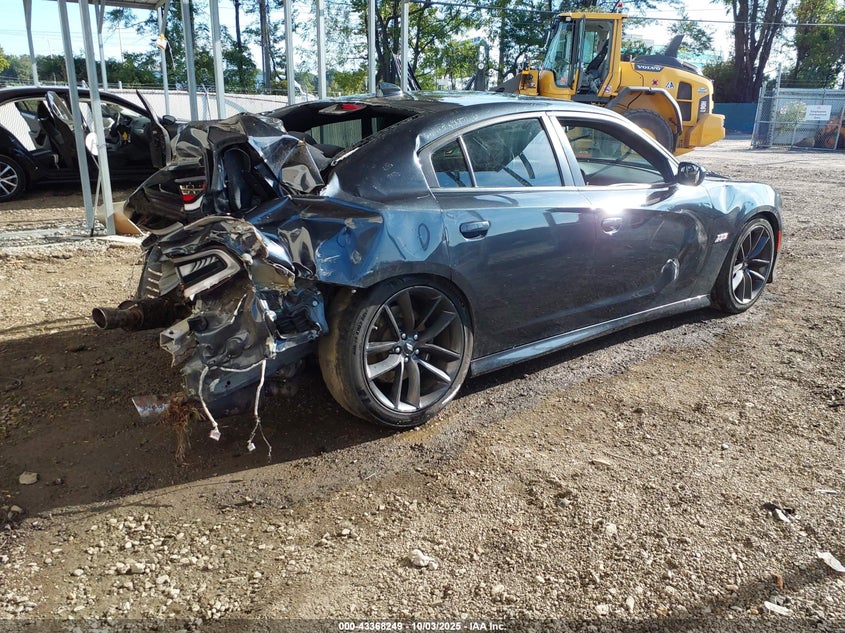 2019 DODGE CHARGER SCAT PACK RWD 2C3CDXGJ9KH510231