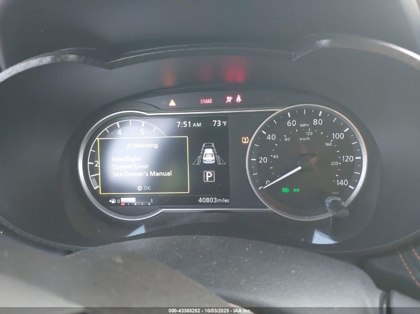 2022 Nissan Versa 1.6 Sr Xtronic Cvt VIN: 3N1CN8FV9NL851985 Lot: 43368252