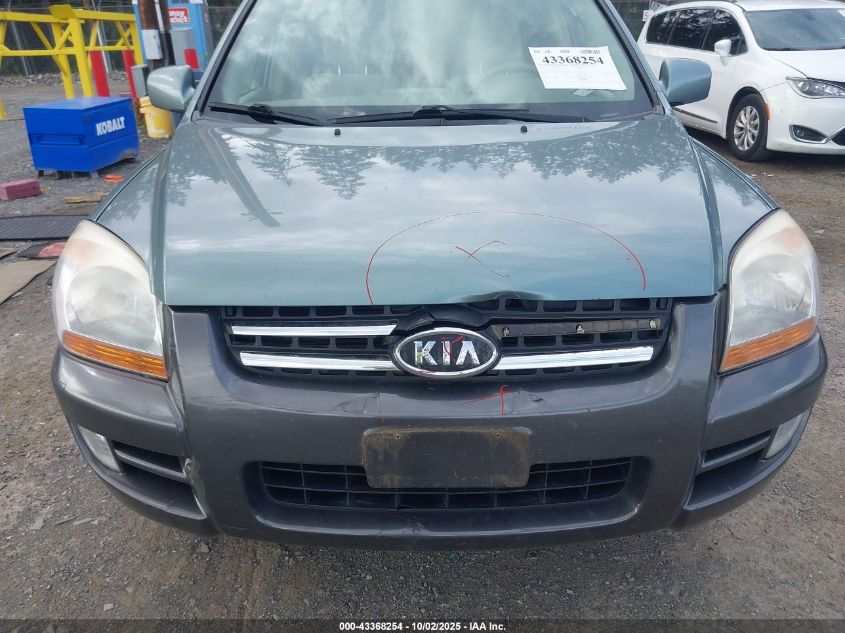 2006 Kia Sportage Ex V6/Lx V6 VIN: KNDJE723767267948 Lot: 43368254