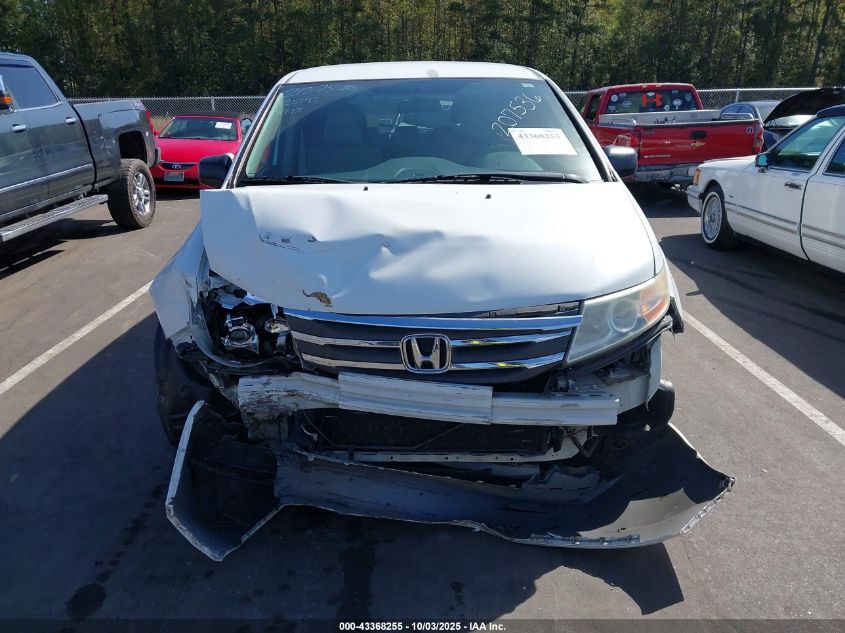 2013 Honda Odyssey Lx VIN: 5FNRL5H27DB062519 Lot: 43368255