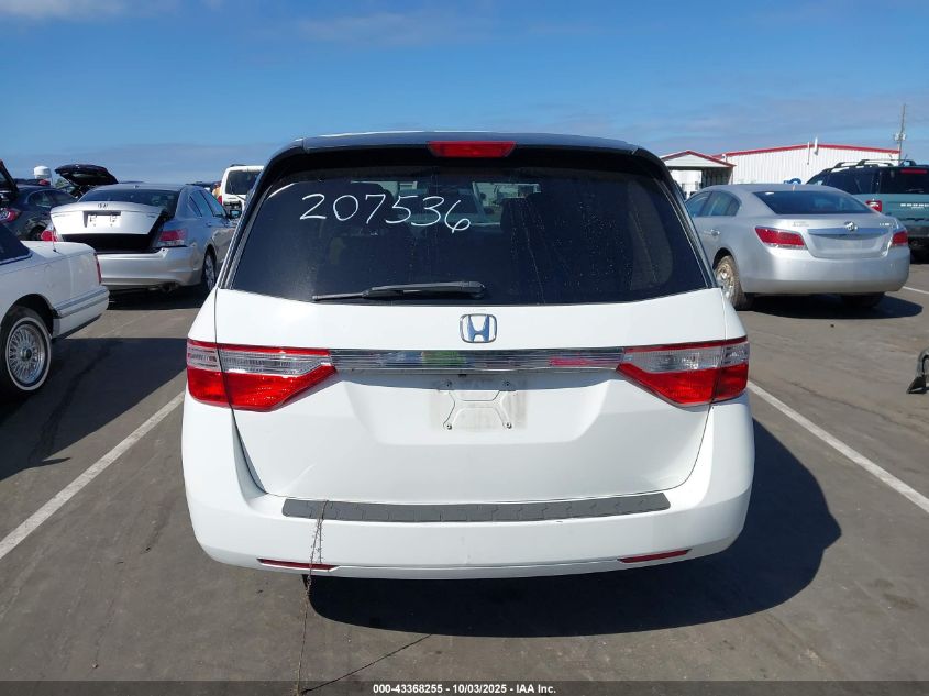 2013 Honda Odyssey Lx VIN: 5FNRL5H27DB062519 Lot: 43368255