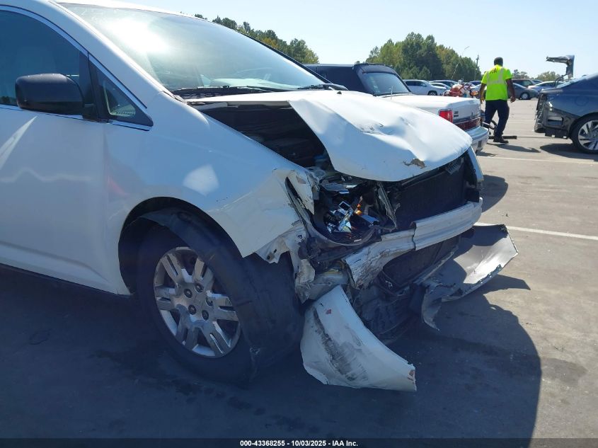 2013 Honda Odyssey Lx VIN: 5FNRL5H27DB062519 Lot: 43368255