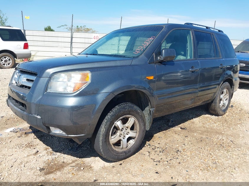 2006 Honda Pilot Ex 5FNYF18486B026239 photo #3