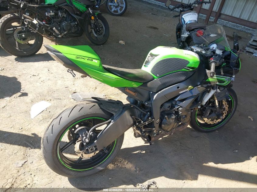 2011 Kawasaki Zx600 R VIN: JKAZX4R14BA028154 Lot: 43368294