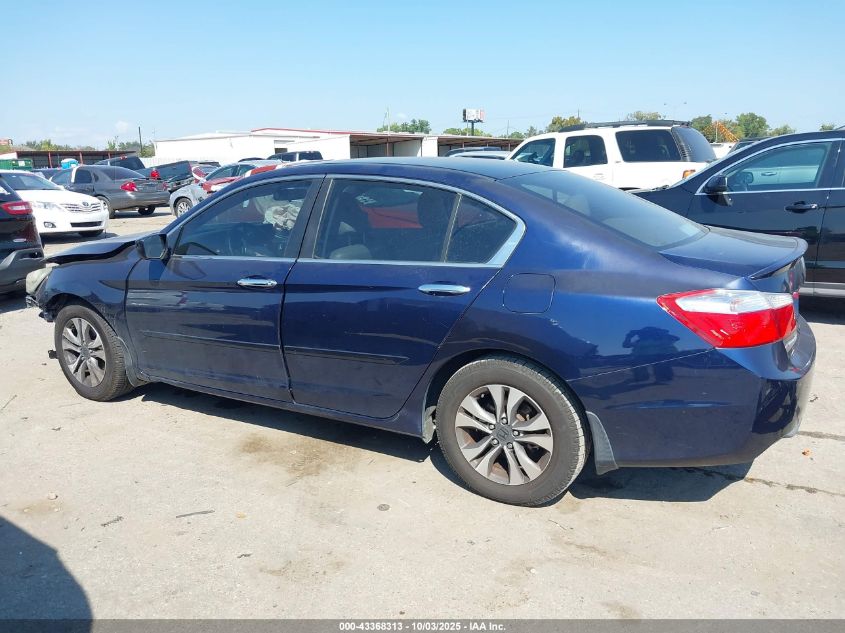 2013 Honda Accord Lx VIN: 1HGCR2F30DA127297 Lot: 43368313