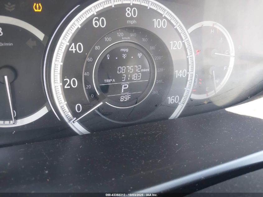 2013 Honda Accord Lx VIN: 1HGCR2F30DA127297 Lot: 43368313