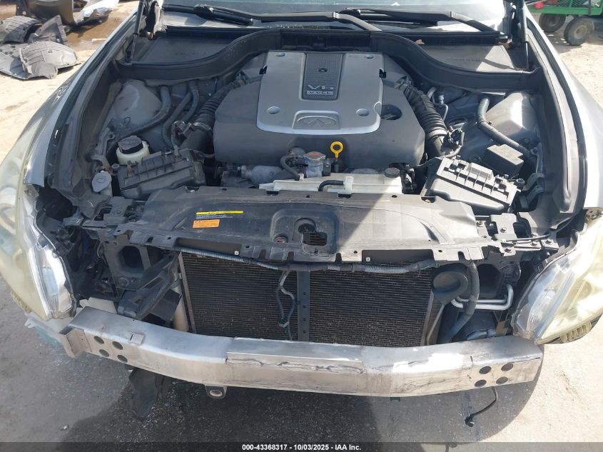 2012 Infiniti G37 Sport VIN: JN1CV6AP6CM624799 Lot: 43368317