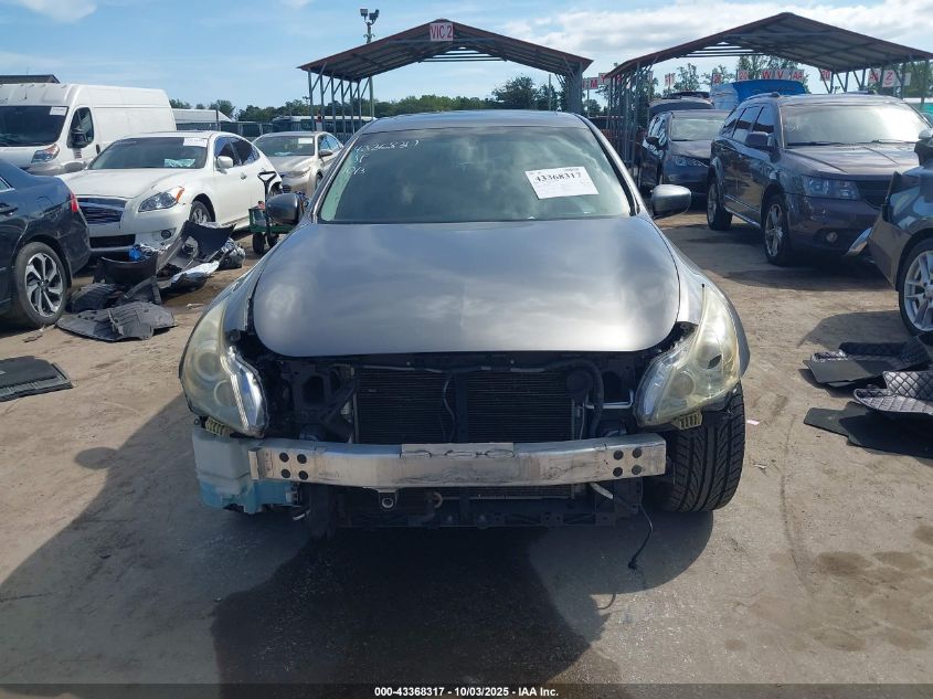 2012 Infiniti G37 Sport VIN: JN1CV6AP6CM624799 Lot: 43368317