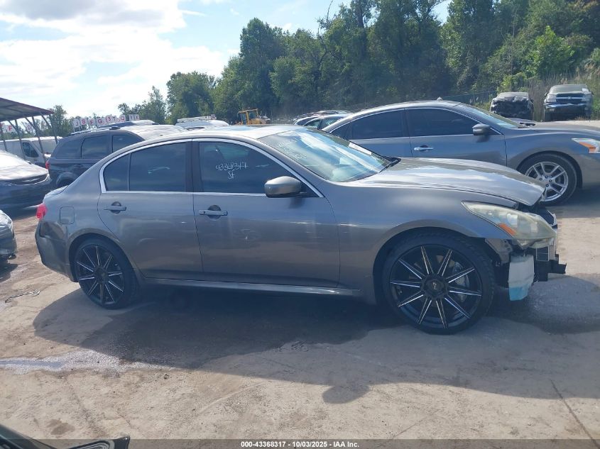 2012 Infiniti G37 Sport VIN: JN1CV6AP6CM624799 Lot: 43368317