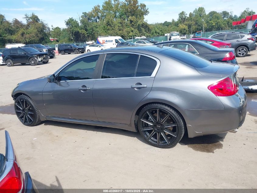 2012 Infiniti G37 Sport VIN: JN1CV6AP6CM624799 Lot: 43368317