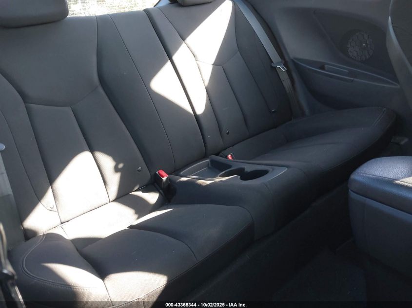 2013 Hyundai Veloster Base W/Black VIN: KMHTC6ADXDU177514 Lot: 43368344