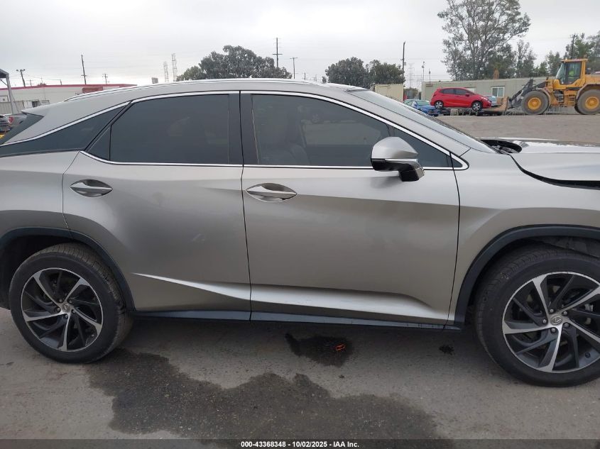 2017 Lexus Rx 350 VIN: 2T2ZZMCA7HC054062 Lot: 43368348