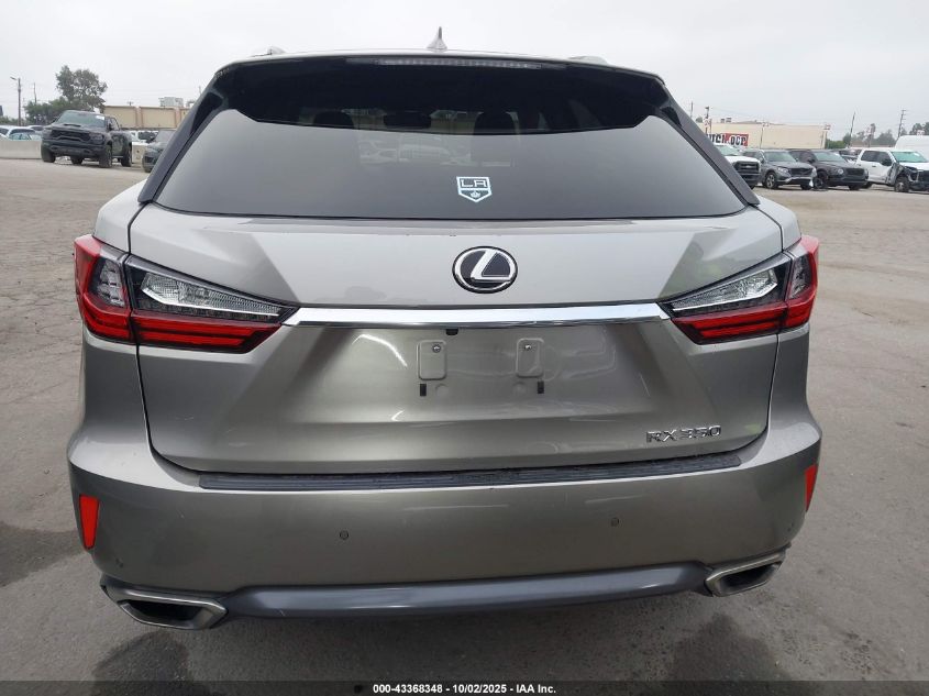 2017 Lexus Rx 350 VIN: 2T2ZZMCA7HC054062 Lot: 43368348