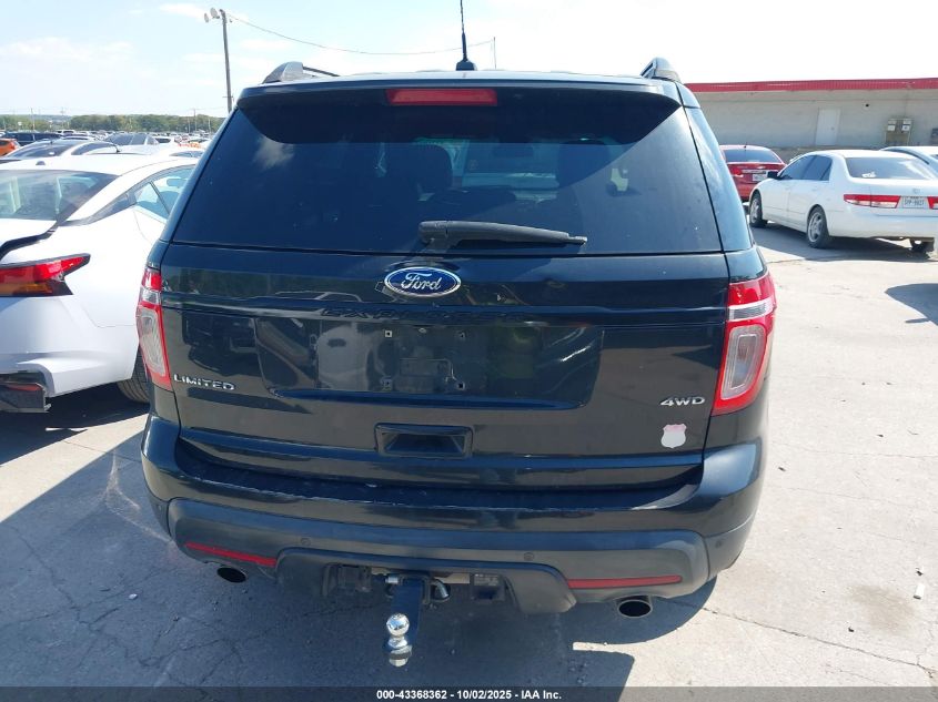 2012 Ford Explorer Limited VIN: 1FMHK8F8XCGA99667 Lot: 43368362