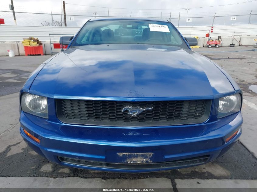 2007 Ford Mustang V6 Deluxe/V6 Premium VIN: 1ZVFT80N975255171 Lot: 43368375