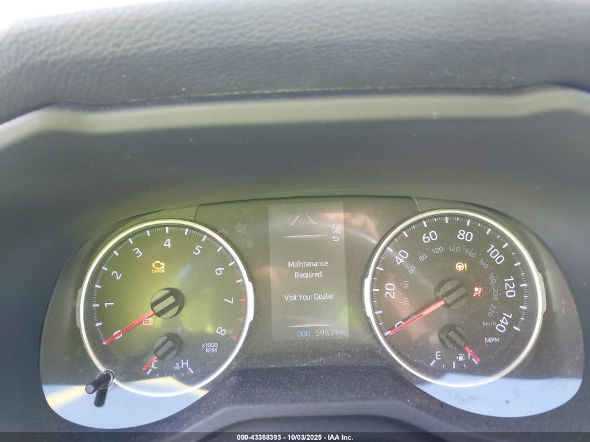 2019 Toyota Rav4 Le VIN: JTMH1RFV8KD008740 Lot: 43368393